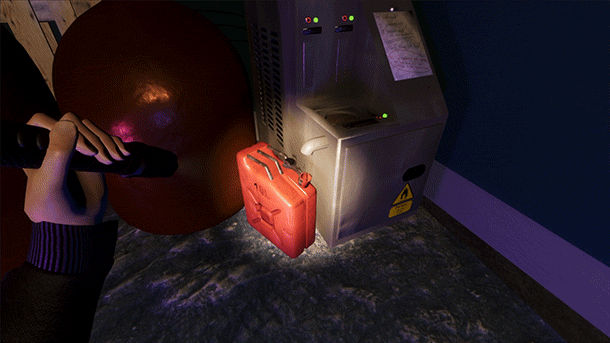 The generator powering the mansion in Outage