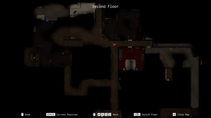 A map used while exploring